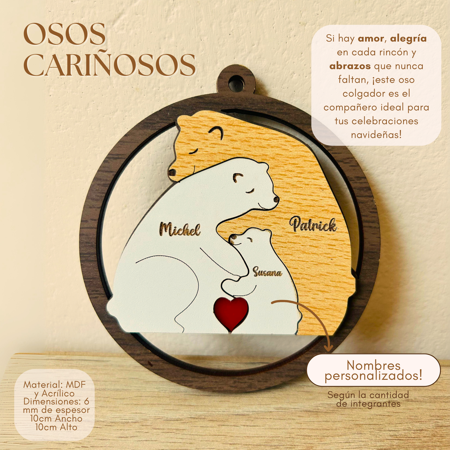 Colgadores Familiares / Parejas