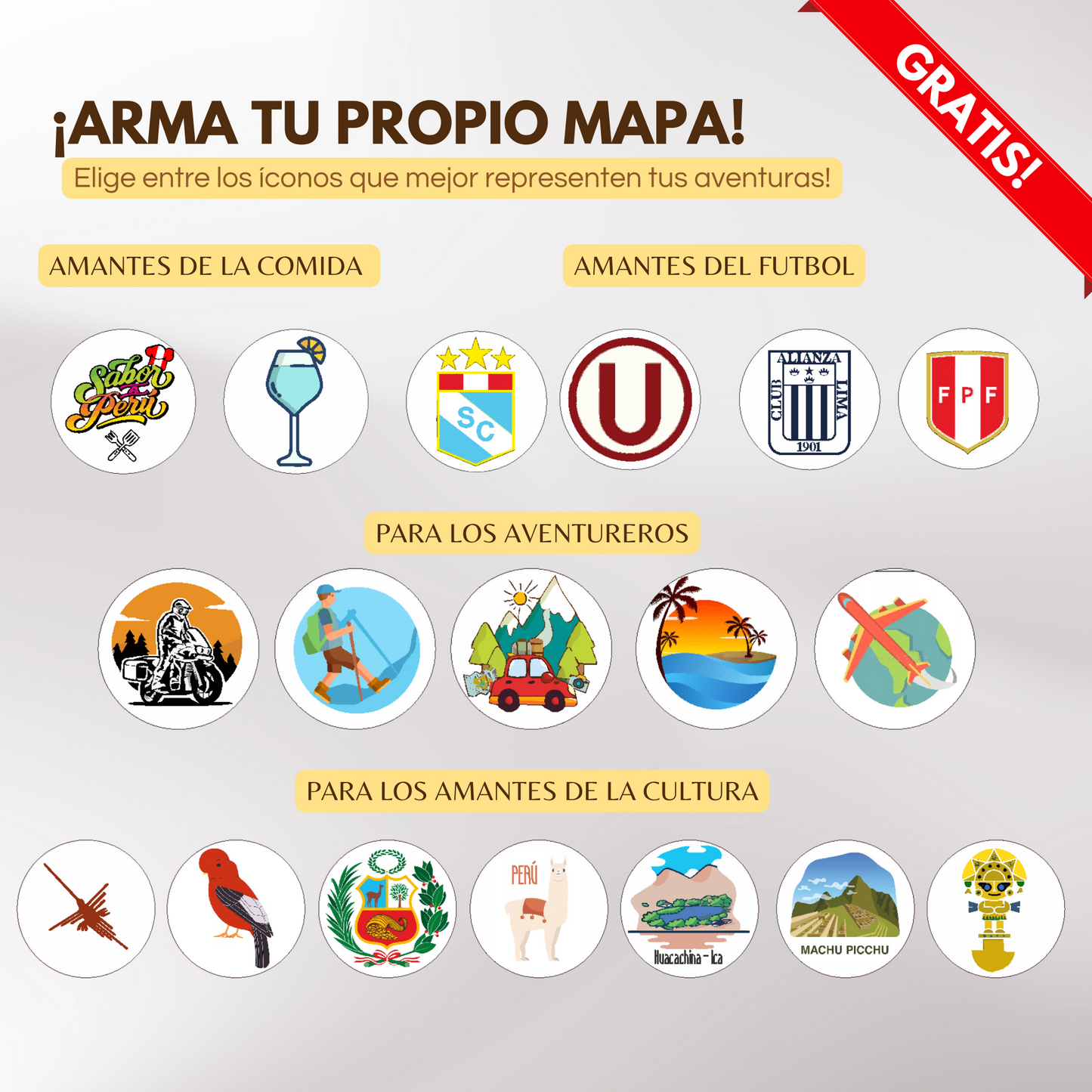Mapa Viajero del Perú