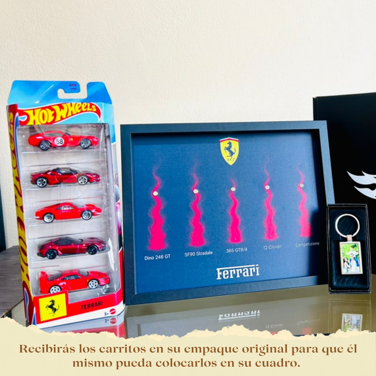 Cuadro premium Ferrari Pack x5