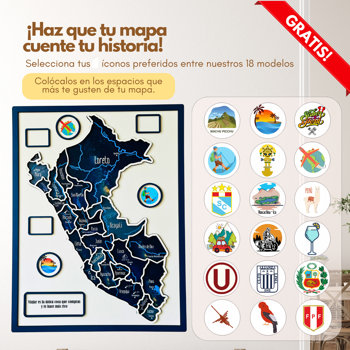 Mapa Viajero del Perú