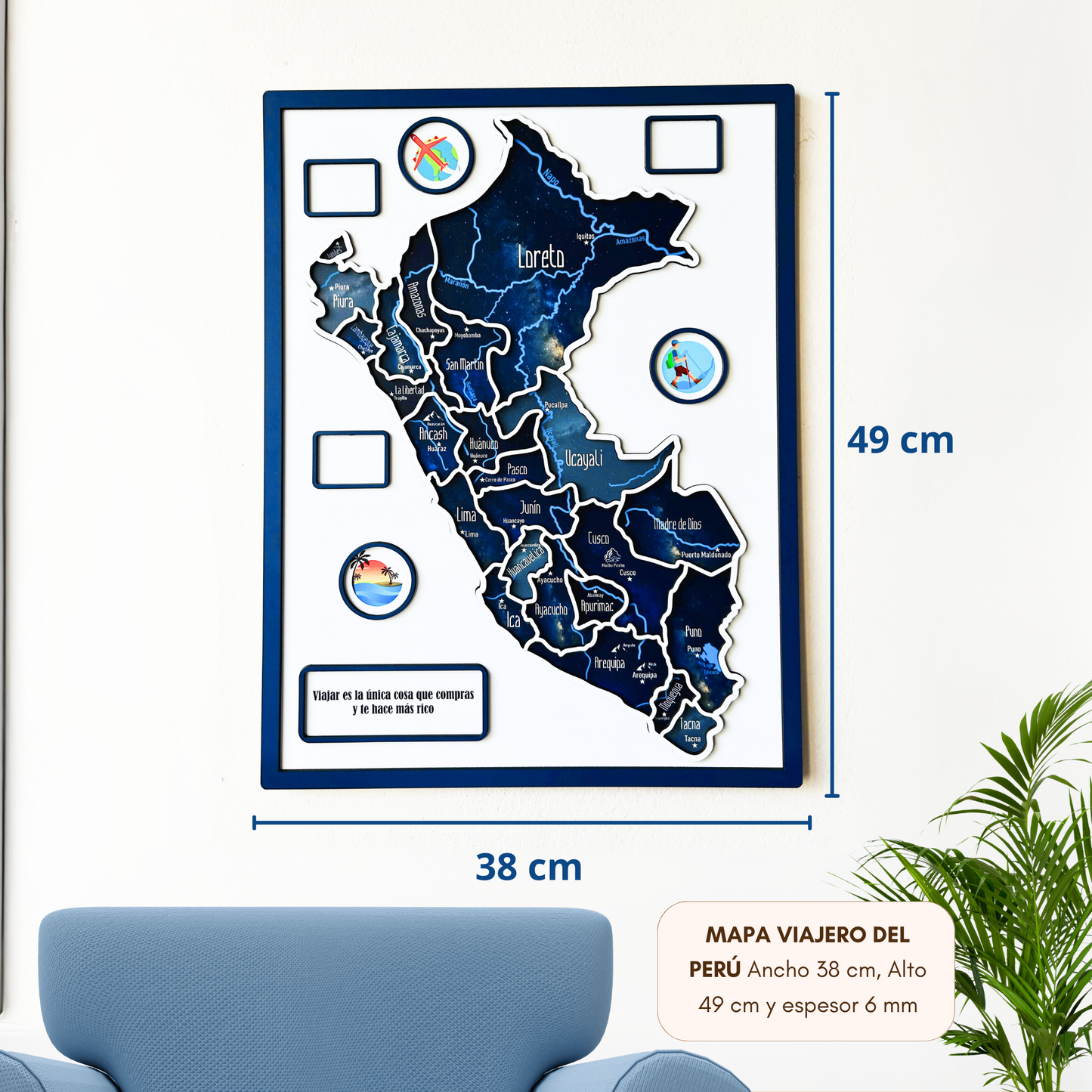 Mapa Viajero del Perú