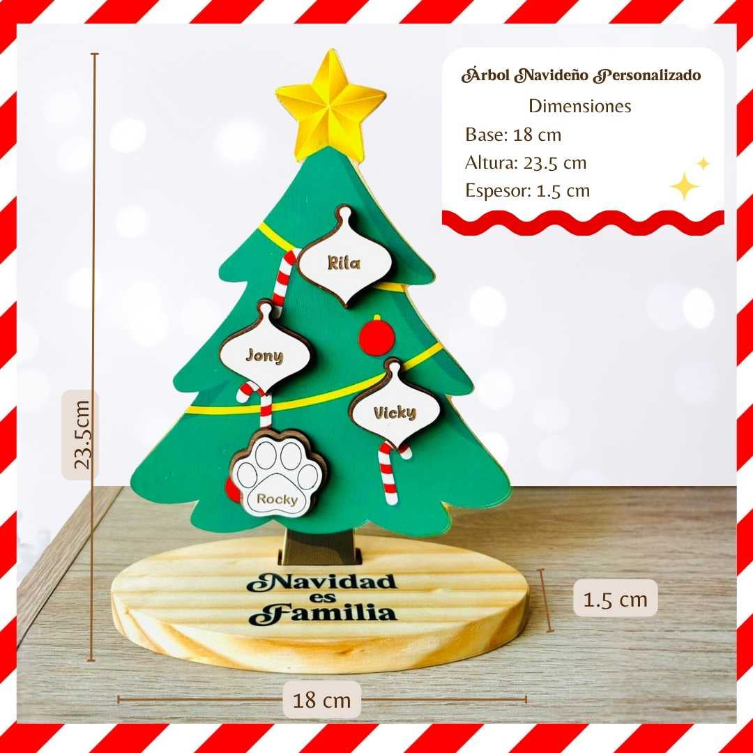 Árbol Navideño Familiar 2025