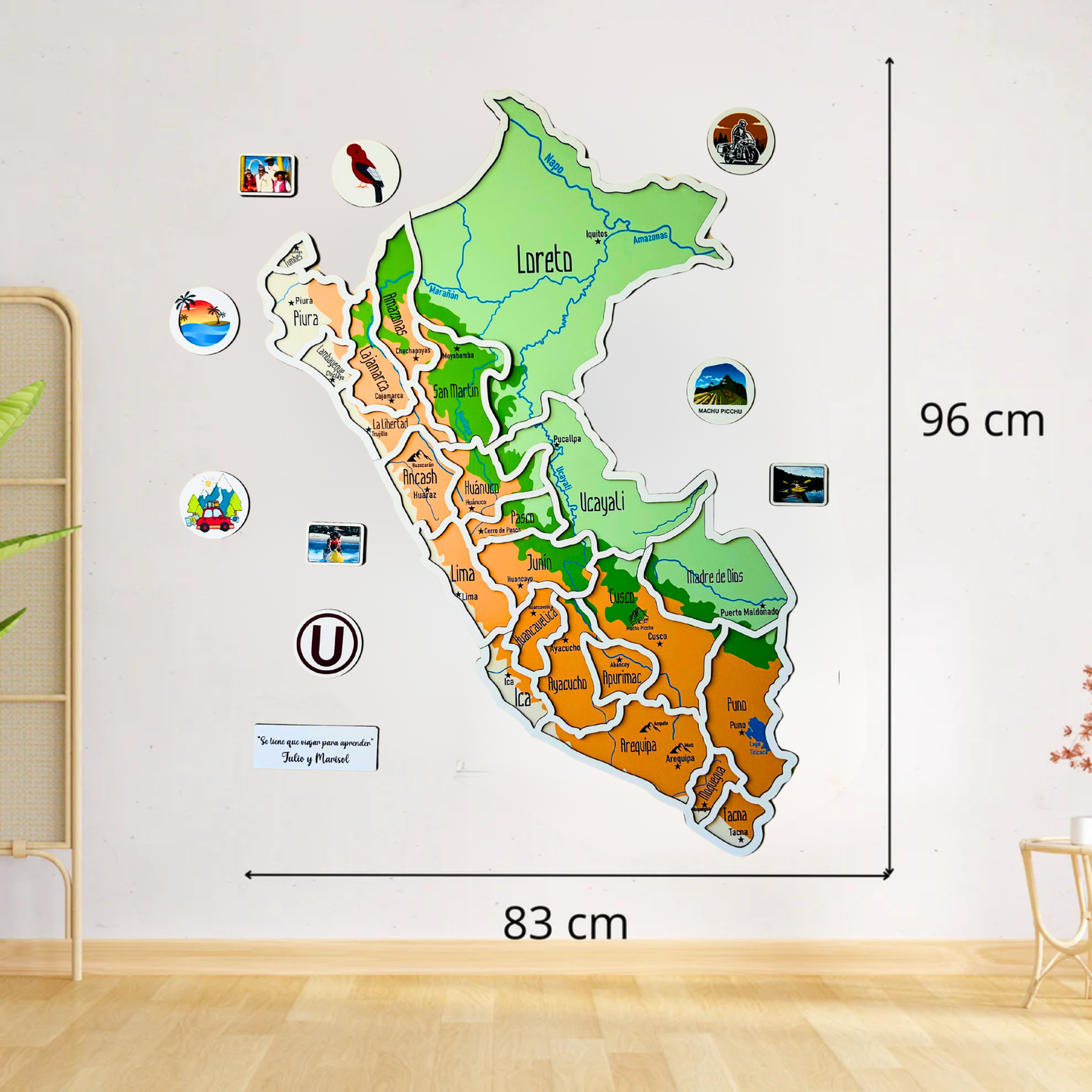 Mapa Viajero del Perú