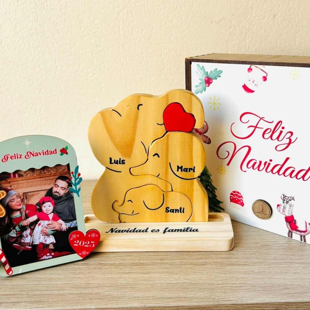 Familia Abrazo de Elefantes PREMIUM