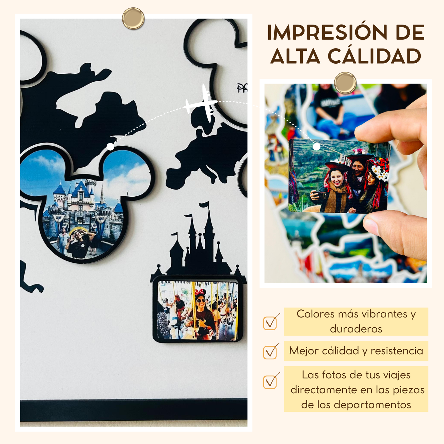 Mapa de Parques Disney