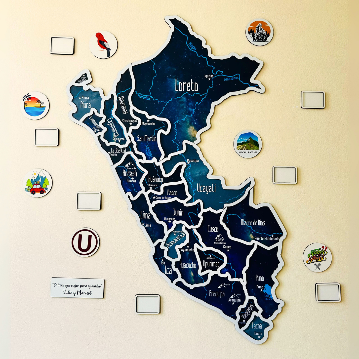 Mapa Viajero del Perú