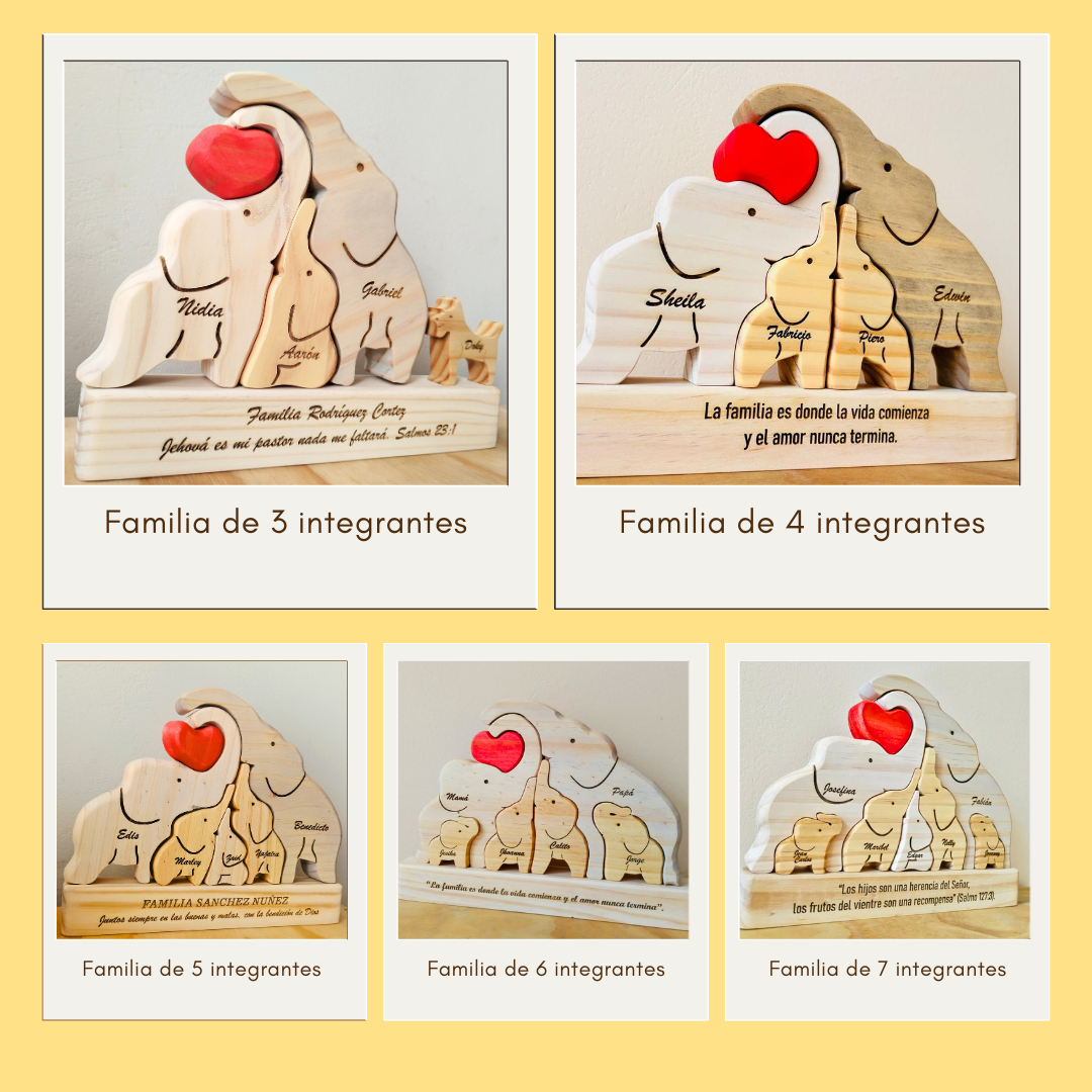 Familia de Elefantes
