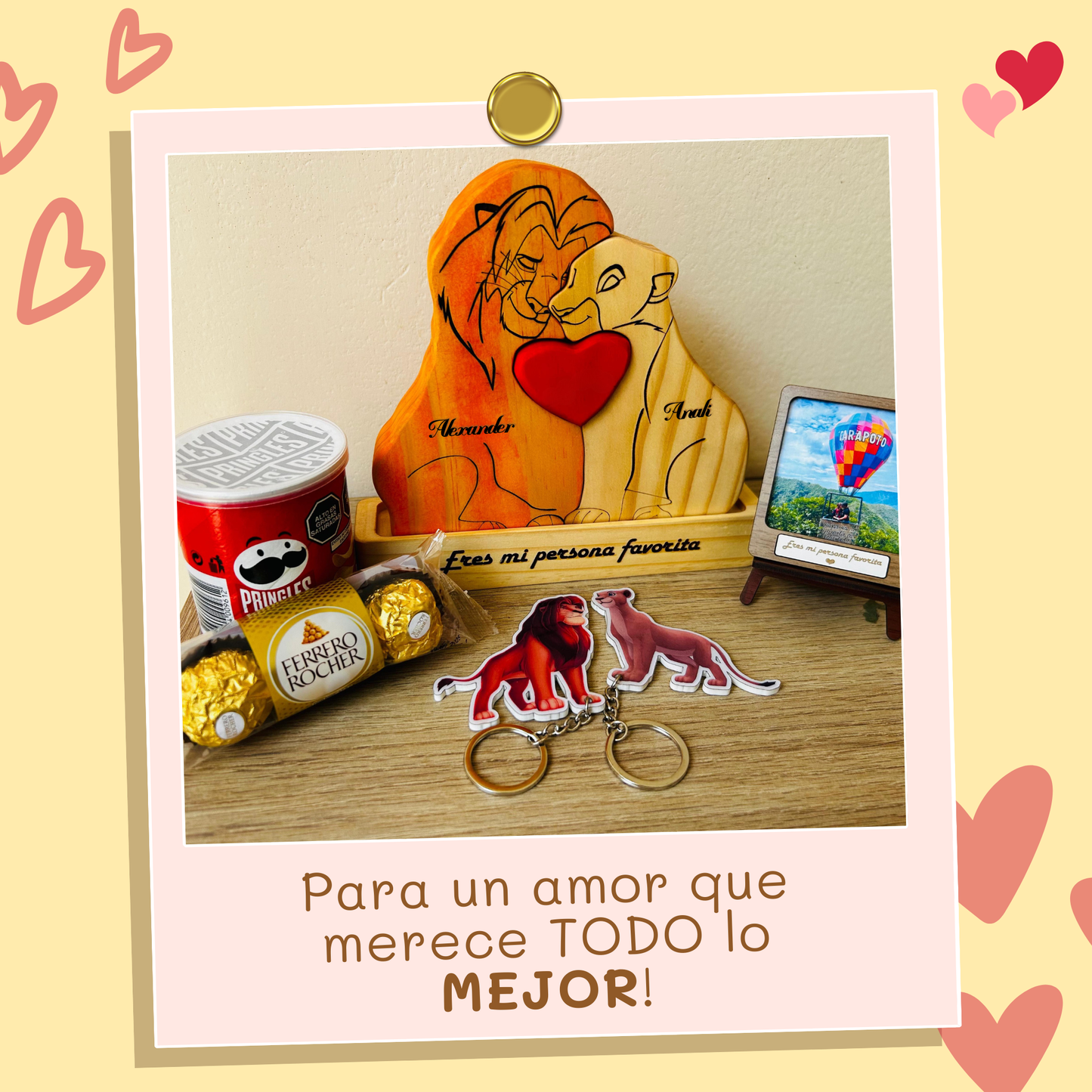 Pareja versión Rey León