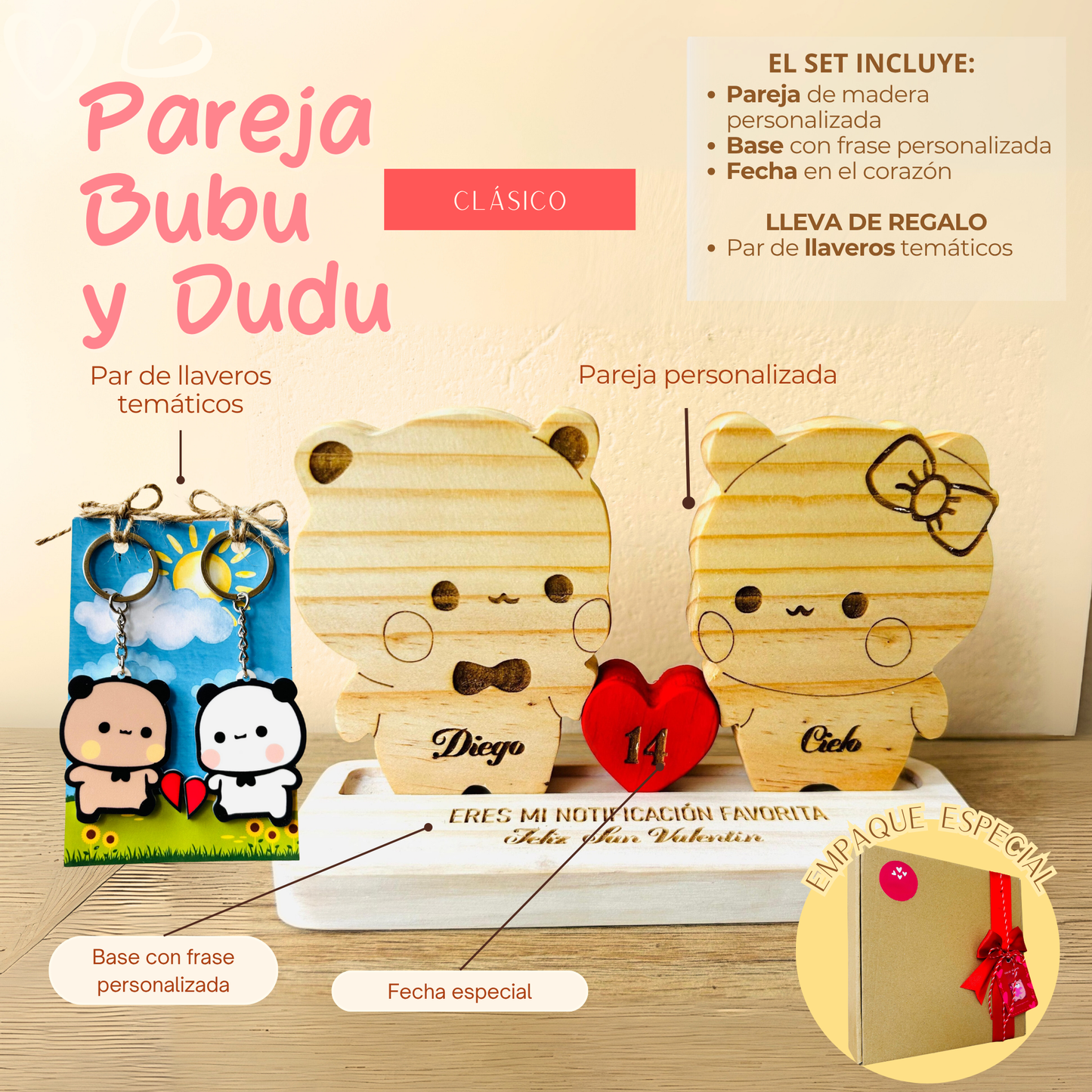 Pareja versión Bubu y Dudu
