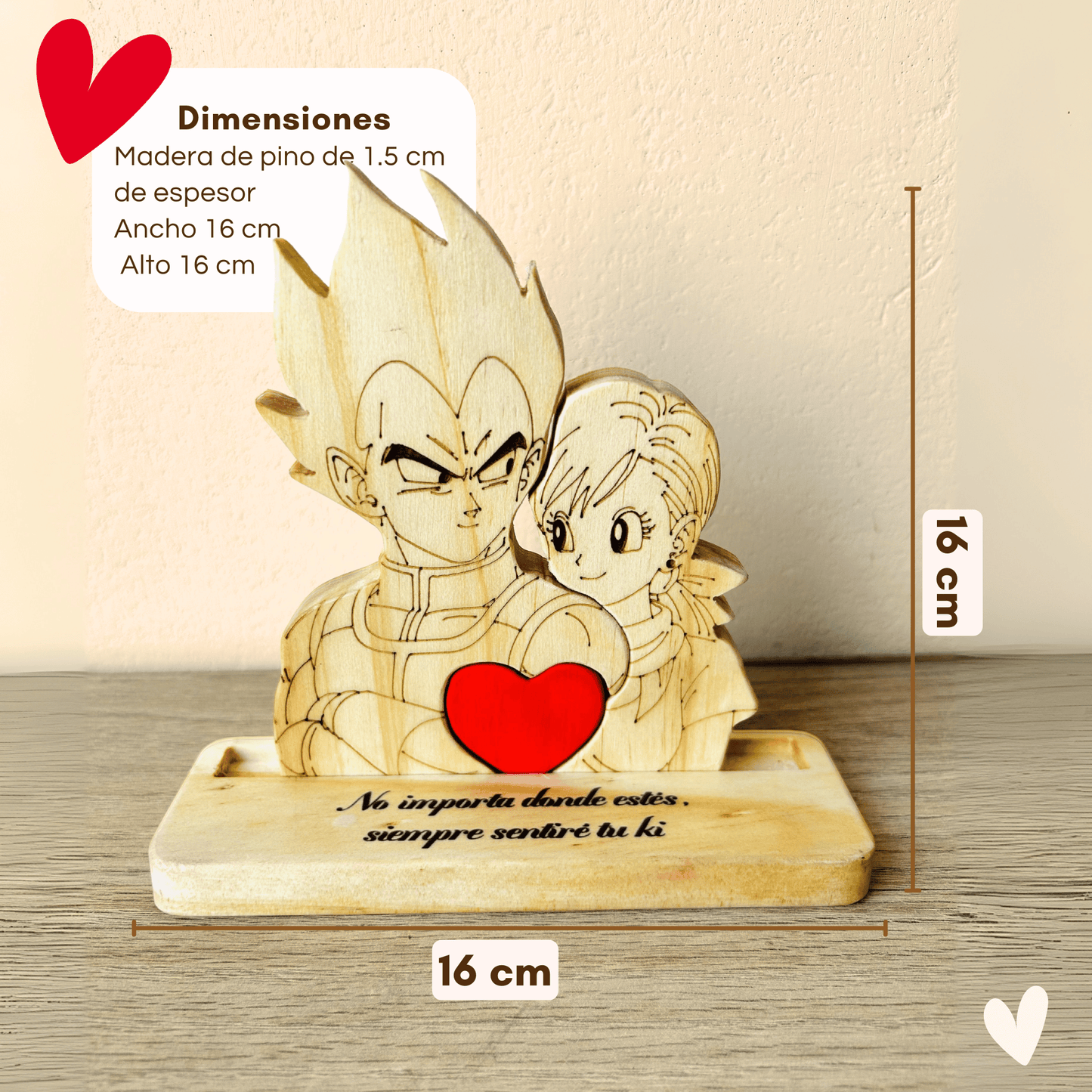 Box Pareja Versión Vegeta PREMIUM