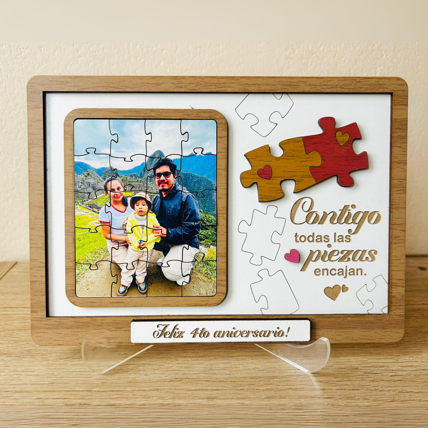 Cuadro Puzzle Pareja