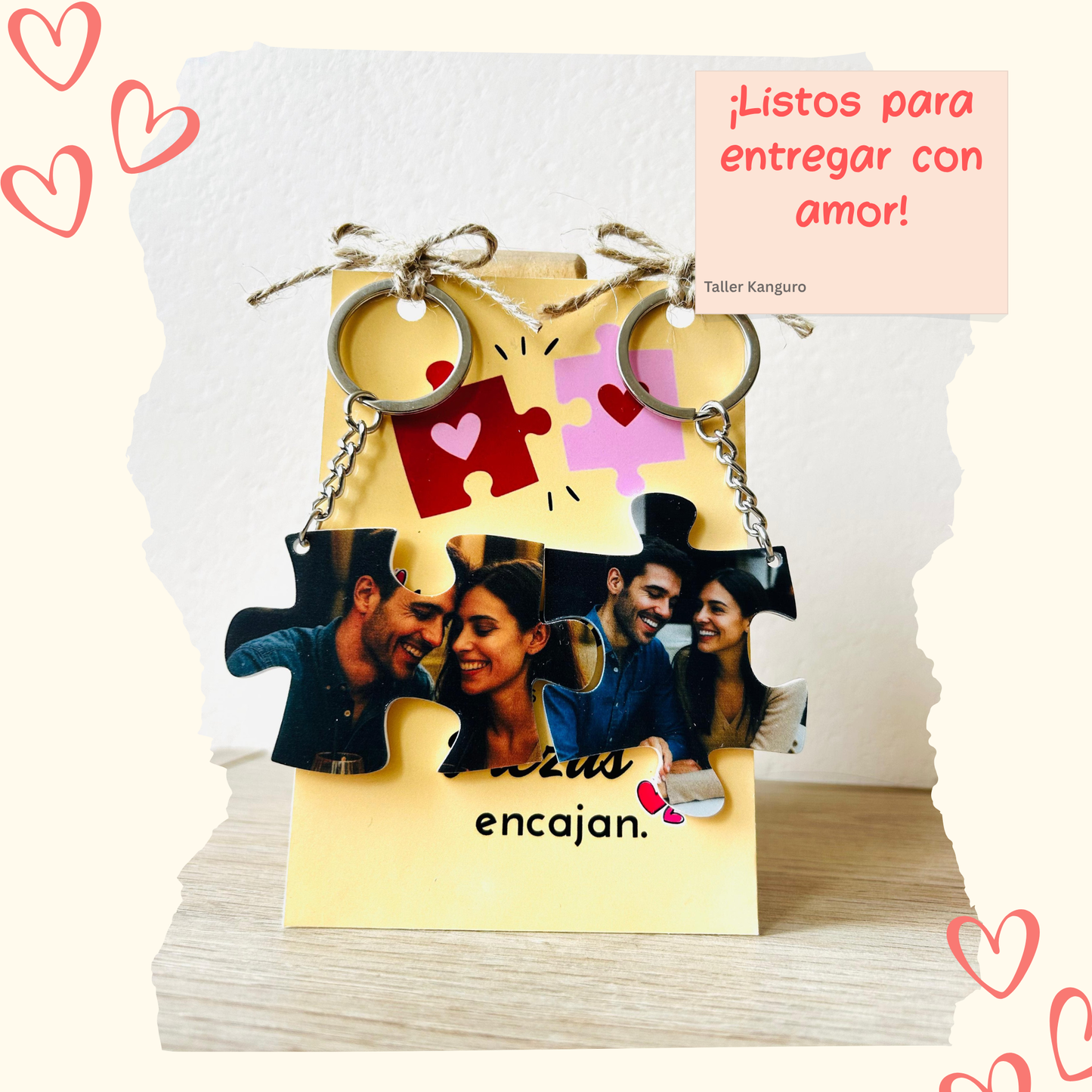 Tótem Puzzle Pareja