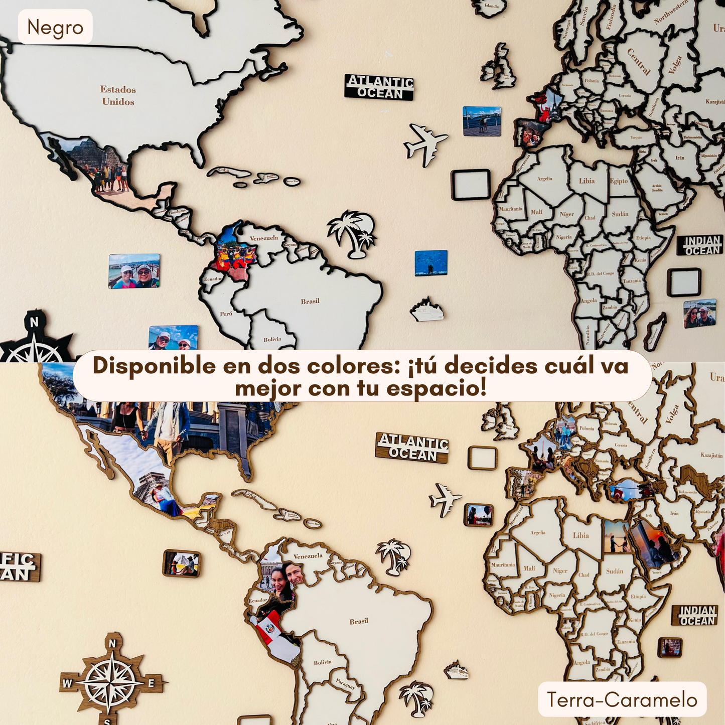 Mapa Mundi Viajero Puzzle