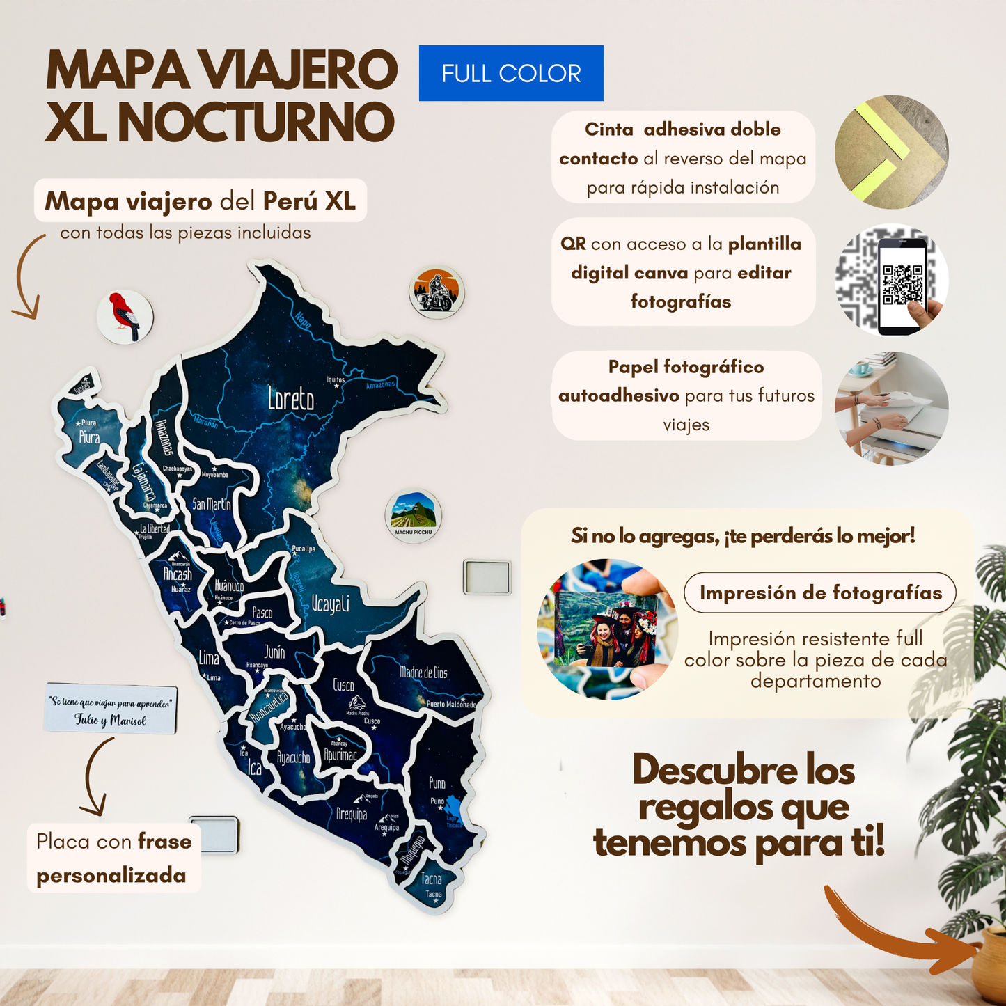 Mapa Viajero del Perú