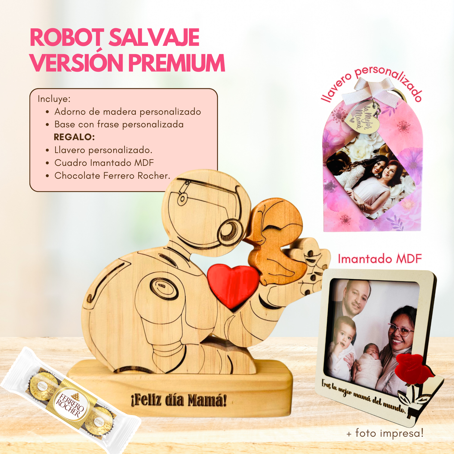 Robot Salvaje versión PREMIUM