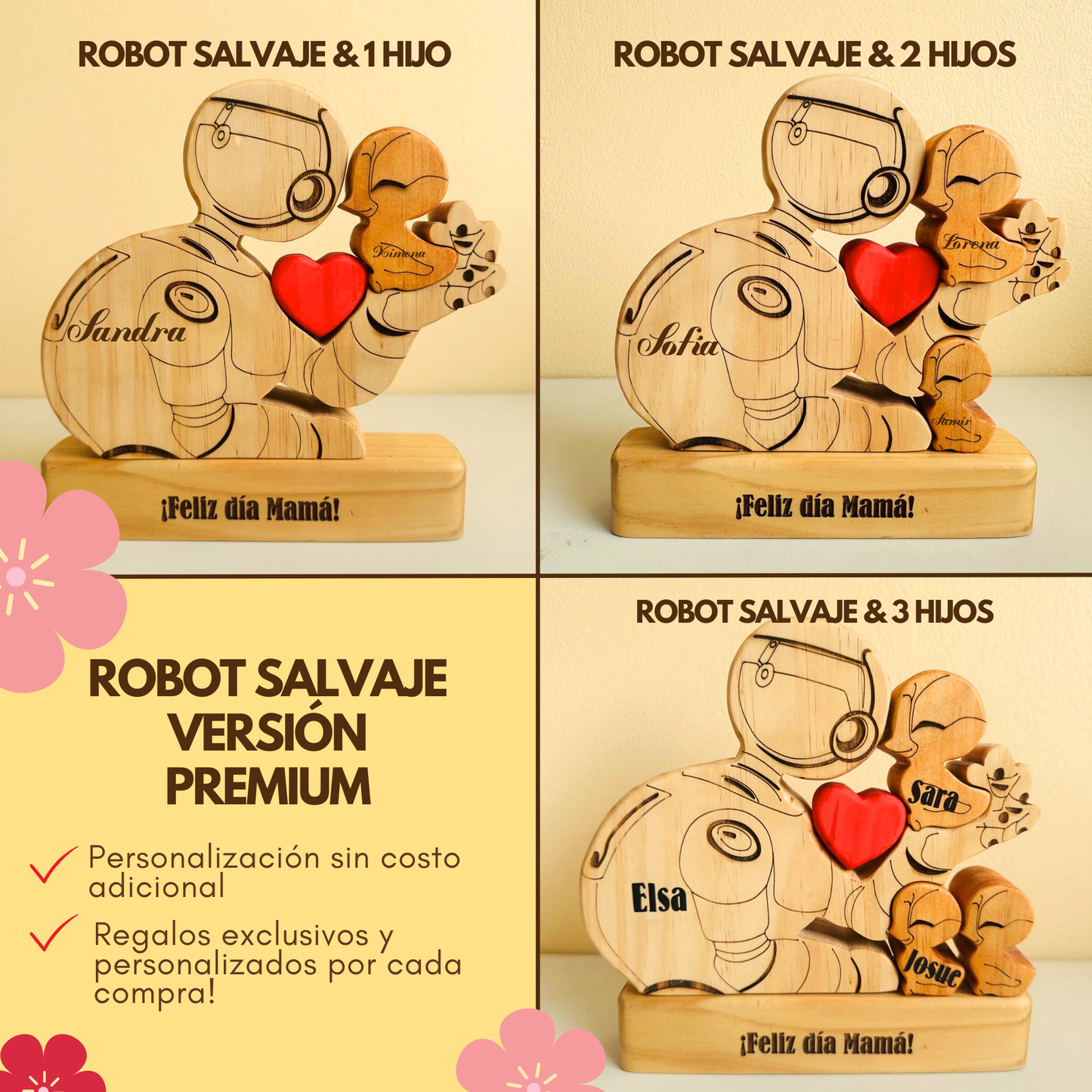 Robot Salvaje versión PREMIUM