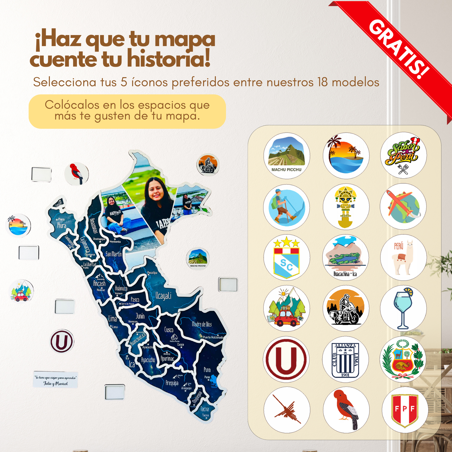 Mapa Viajero del Perú