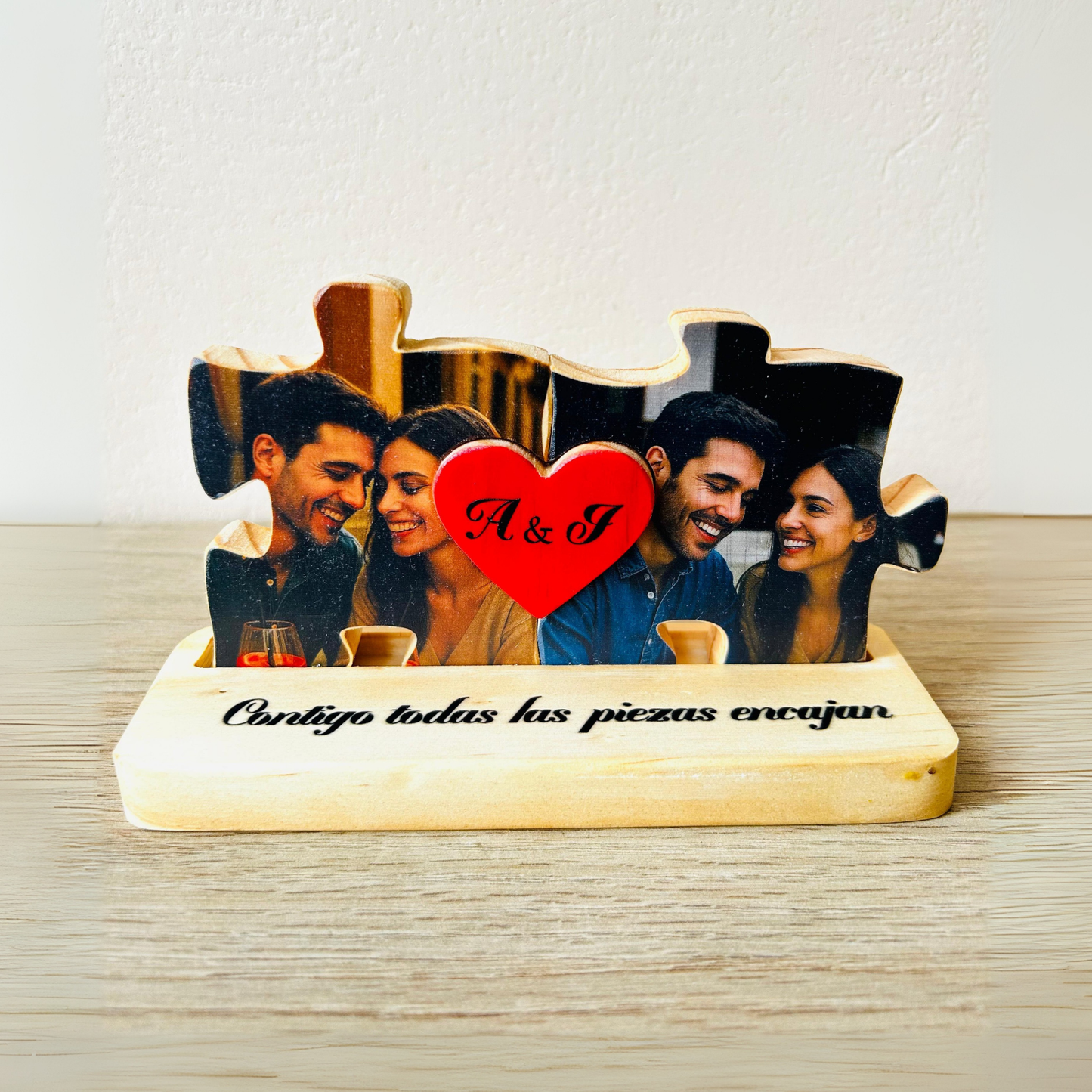 Tótem Puzzle Pareja