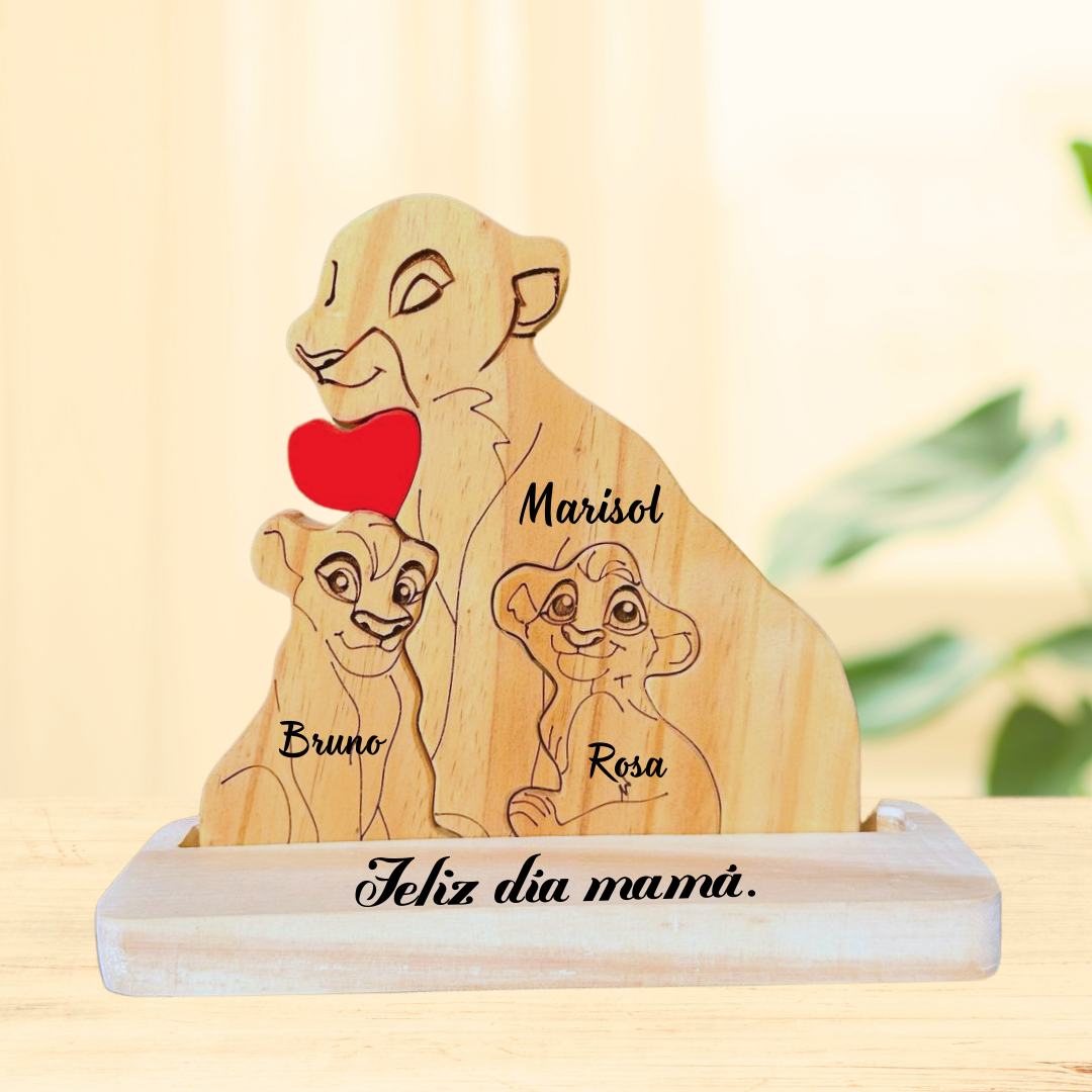 Mamá Leona y Cachorro Versión 2