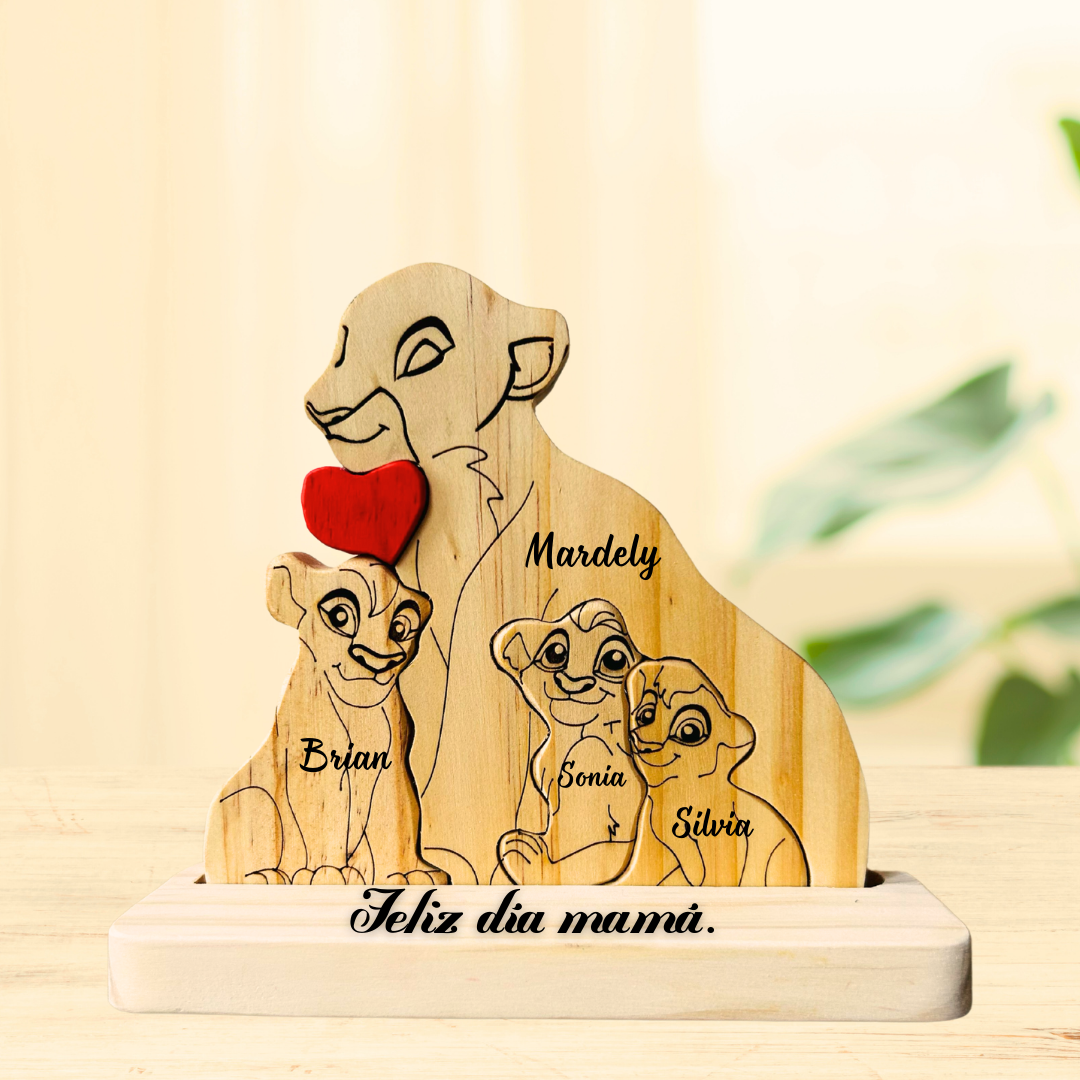 Mamá Leona y Cachorro Versión 2