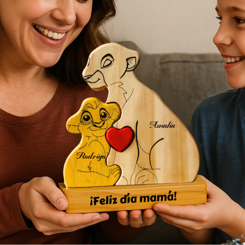 Mamá Leona y Cachorro Versión 2