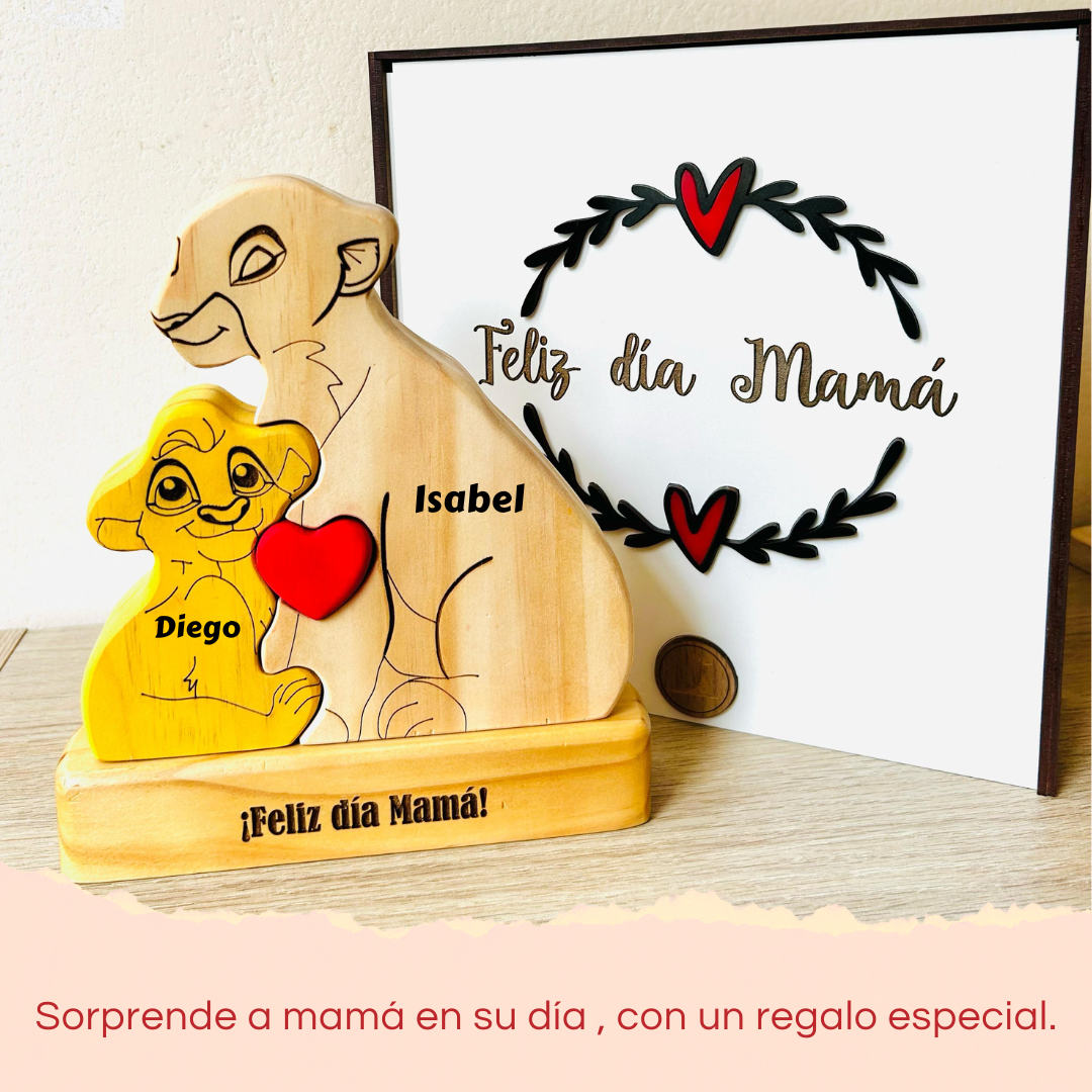 Mamá Leona y Cachorro Versión 2
