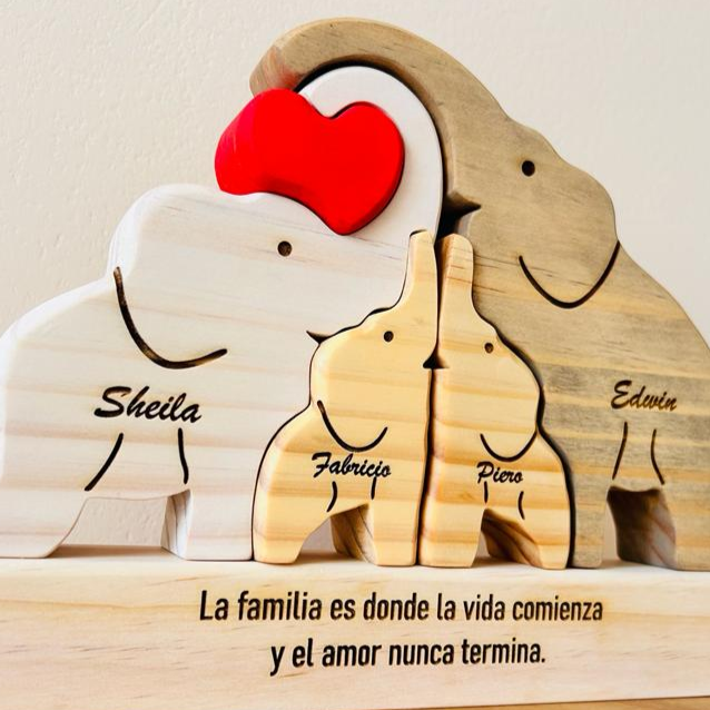 Familia de Elefantes