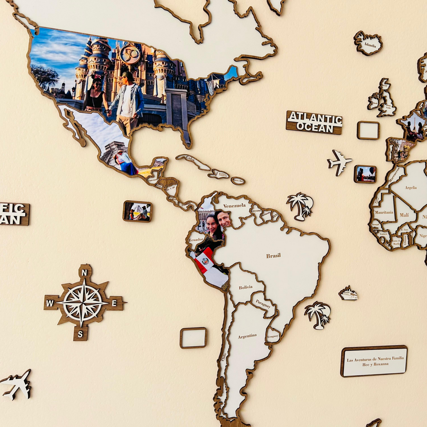 Mapa Mundi Viajero Puzzle