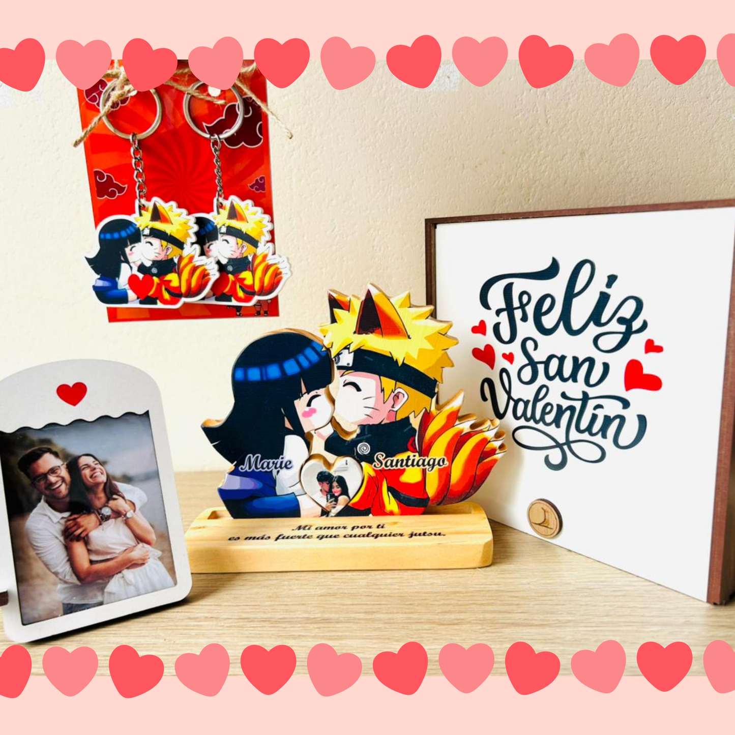 Pareja Personalizada Naruto XL
