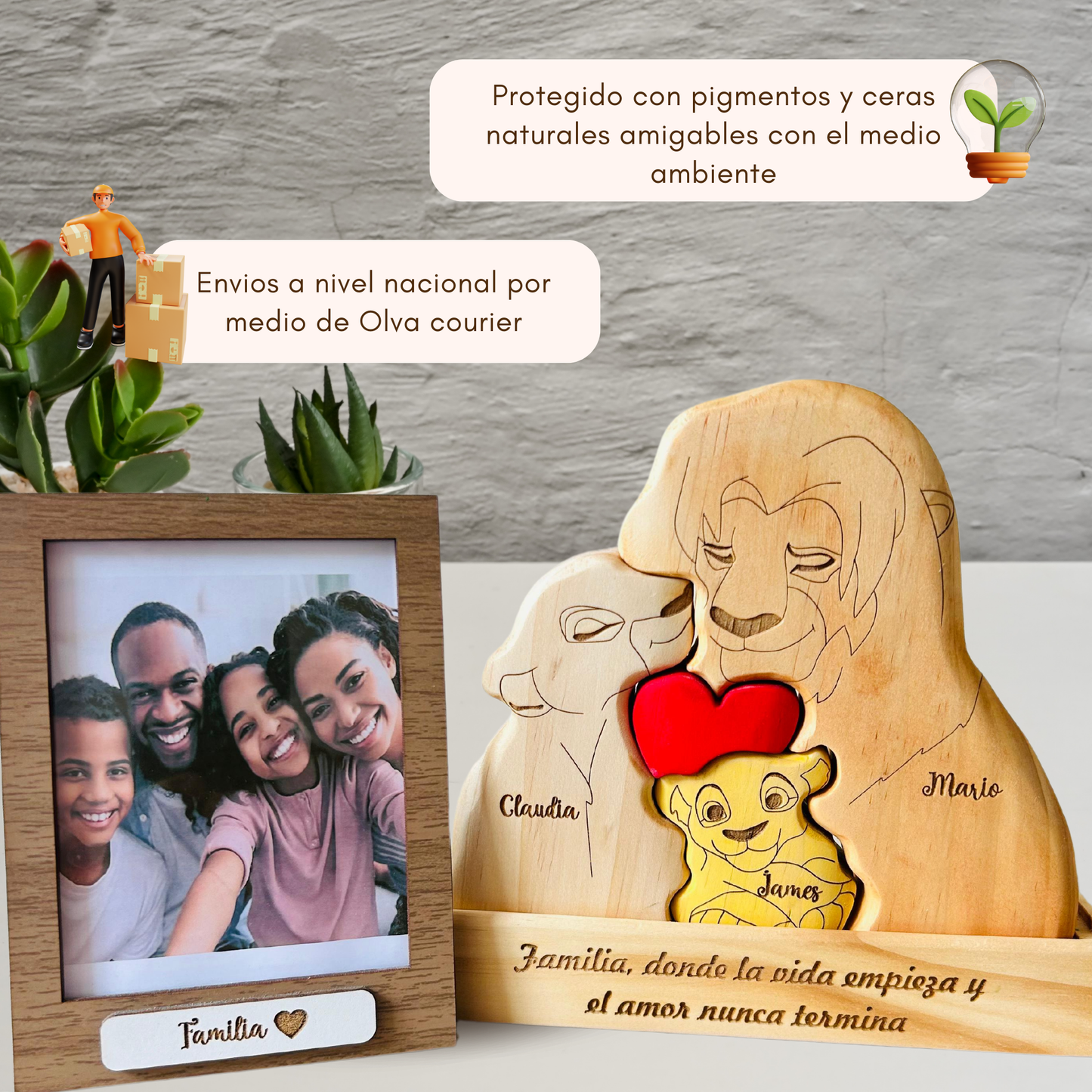 Familia Premium Rey León