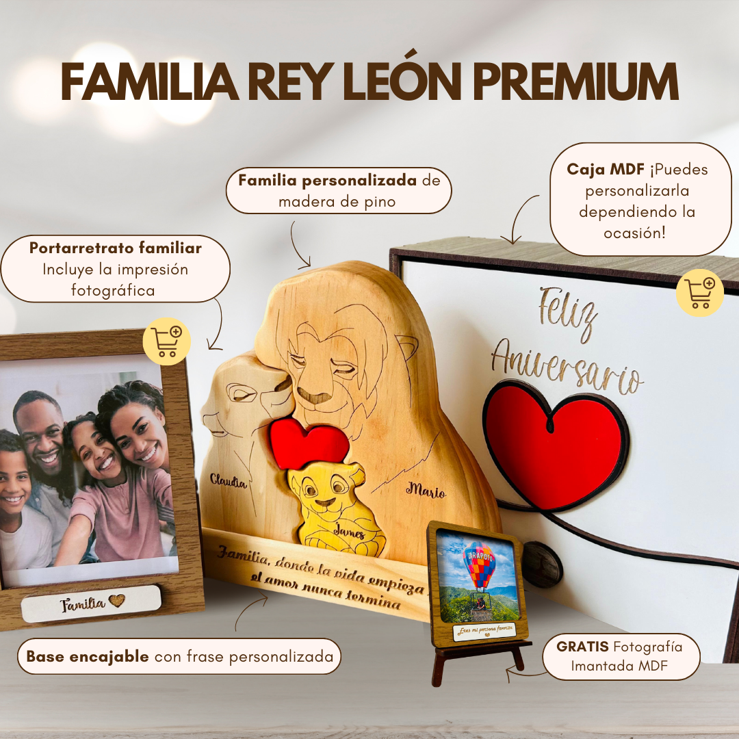 Familia Premium Rey León