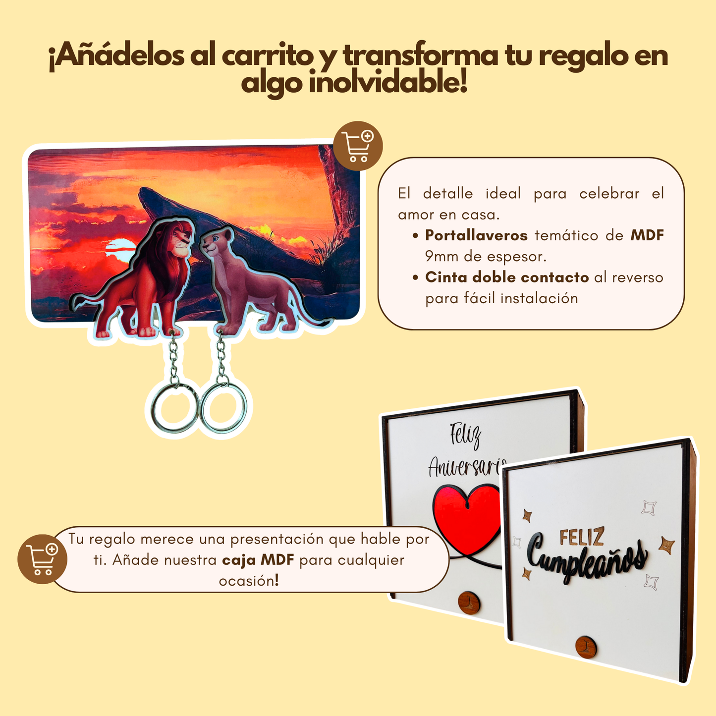 Pareja versión Rey León