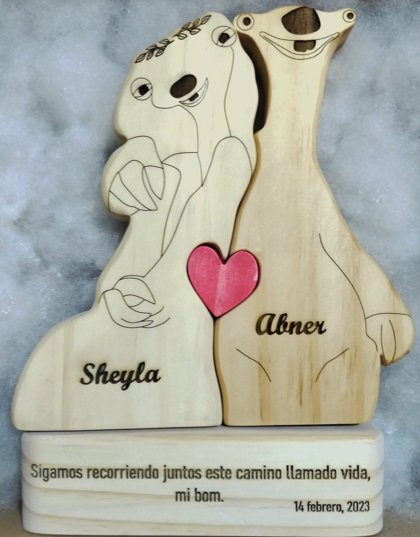 Pareja Era de Hielo
