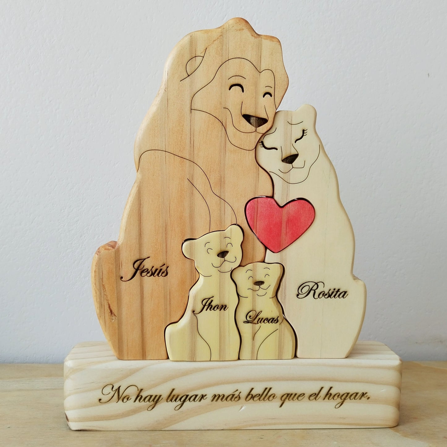 Familia de Leones Otoño