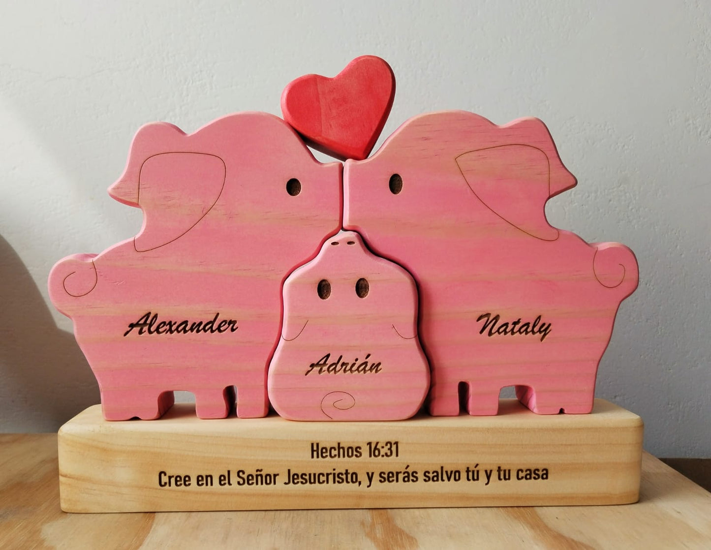 Familia de Cerditos