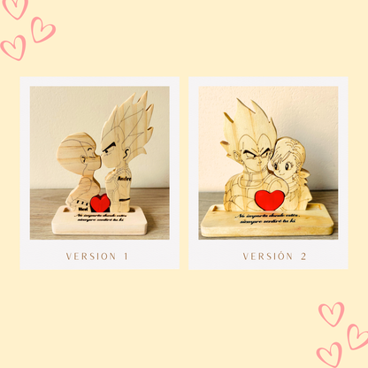 Tótem Pareja Vegeta