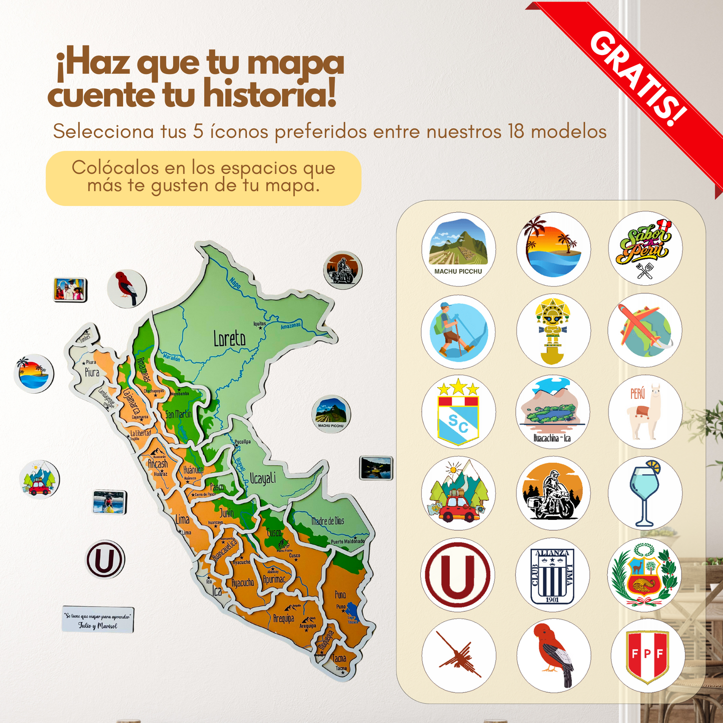 Mapa Viajero del Perú