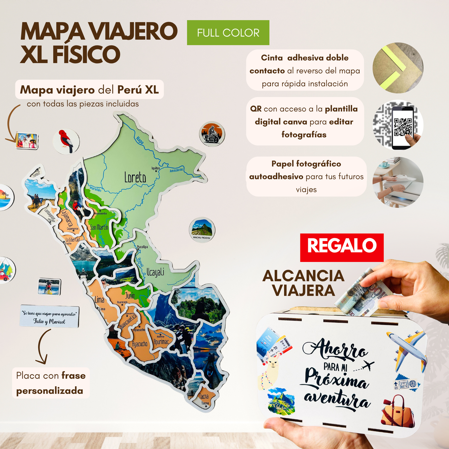 Mapa Viajero del Perú