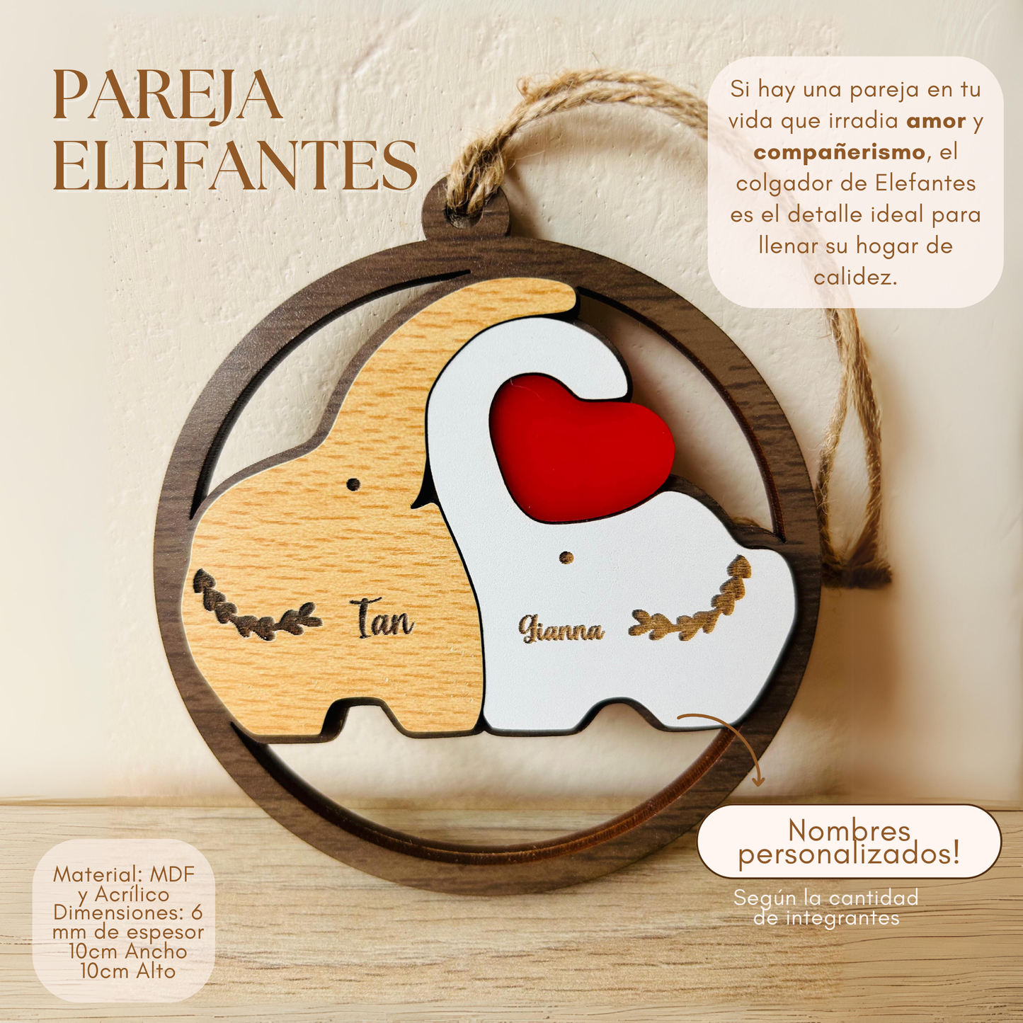 Colgadores Familiares / Parejas