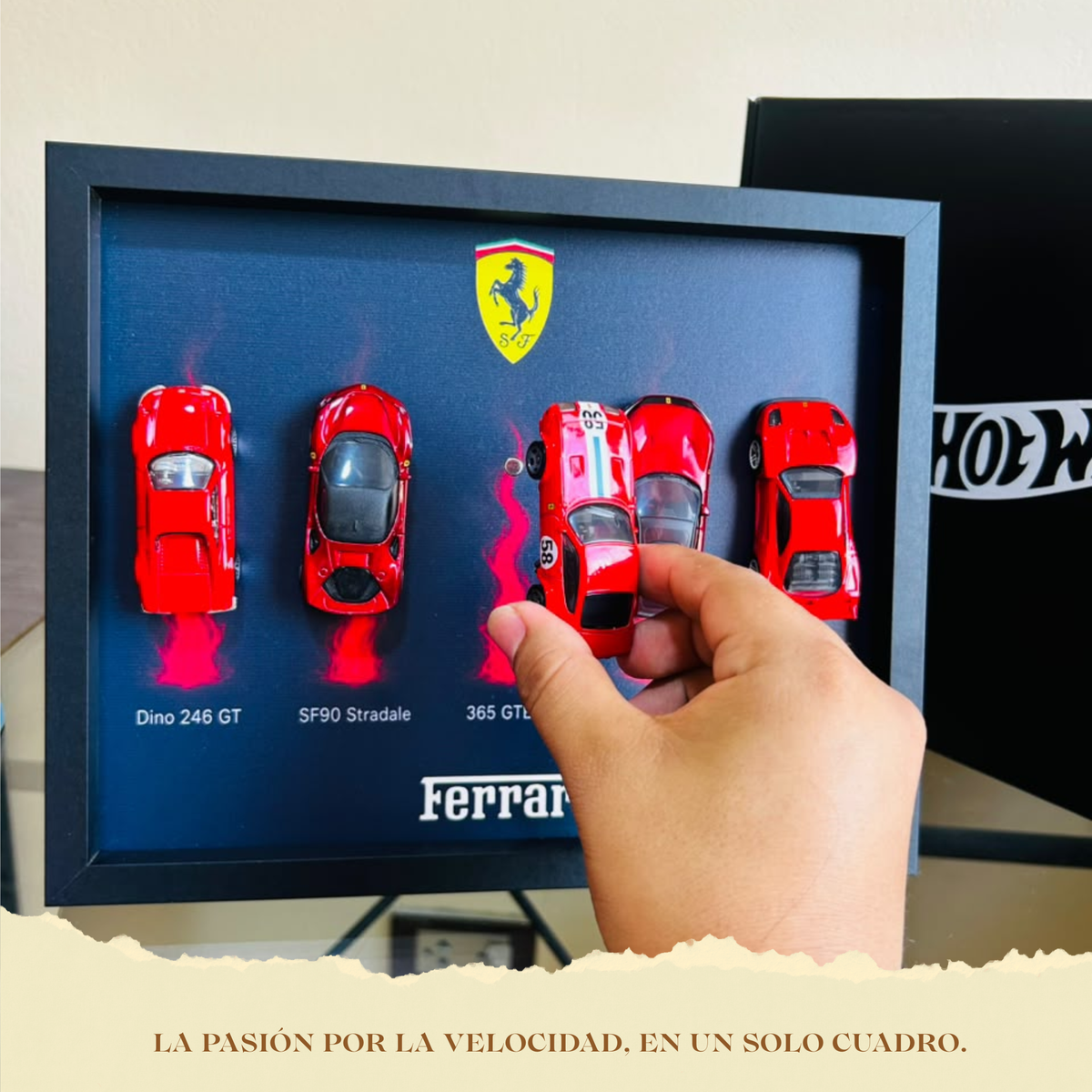Cuadro premium Ferrari Pack x5