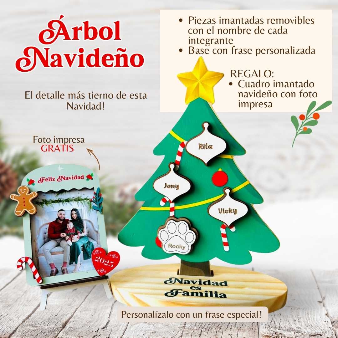 Árbol Navideño Familiar 2025