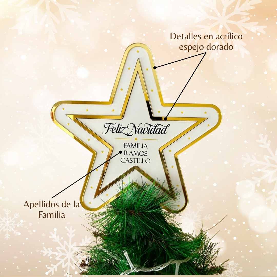 Estrella Personalizada con Fotografía