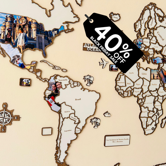 Mapa Mundi Viajero Puzzle