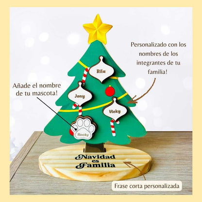 Árbol Navideño Familiar 2025