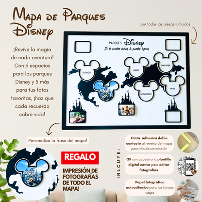Mapa de Parques Disney