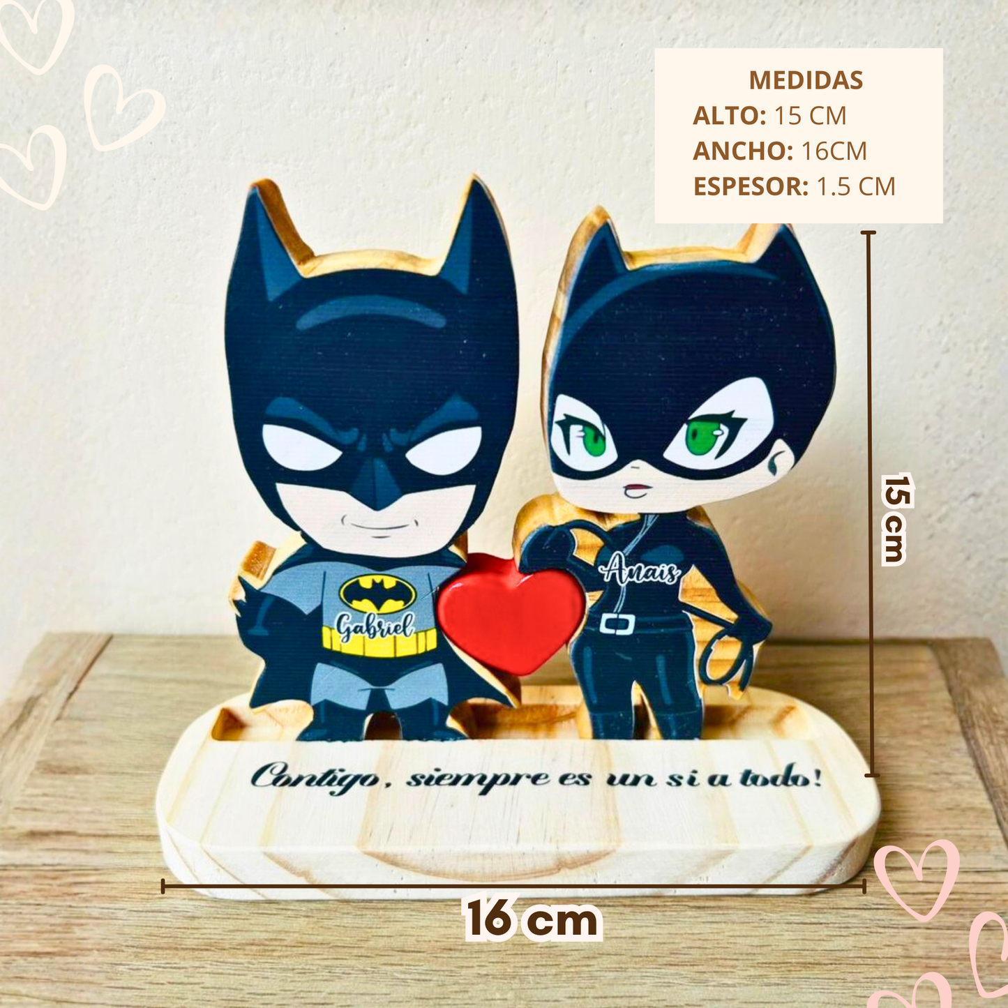 Tótem Pareja Batman