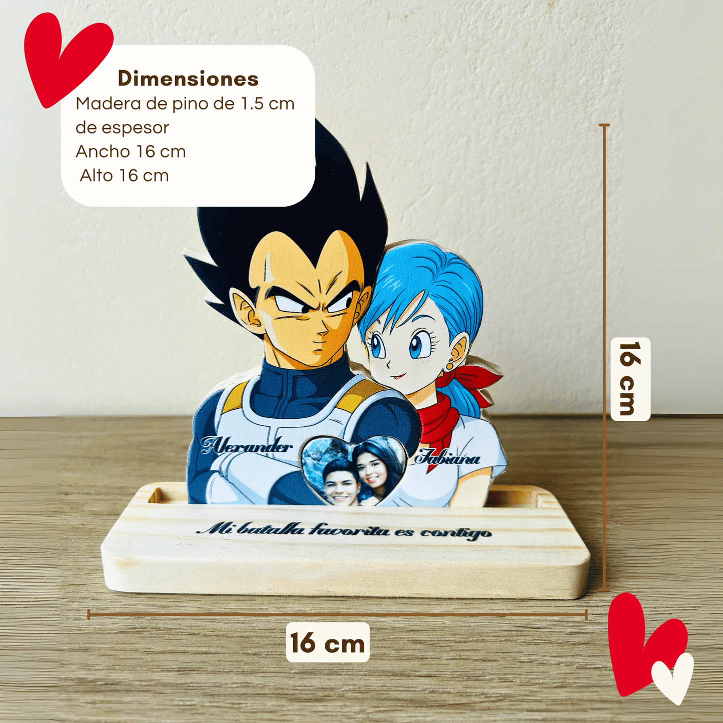 Box Pareja Versión Vegeta PREMIUM