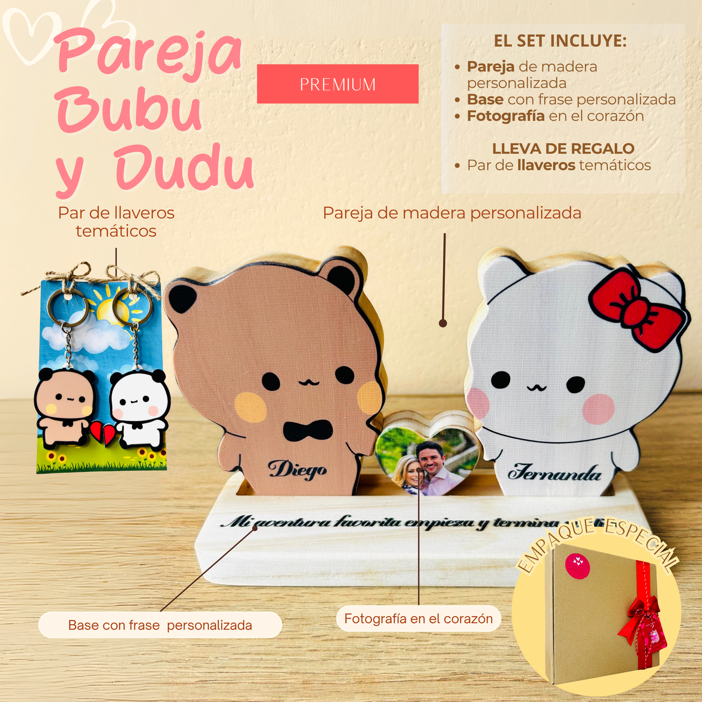 Pareja versión Bubu y Dudu