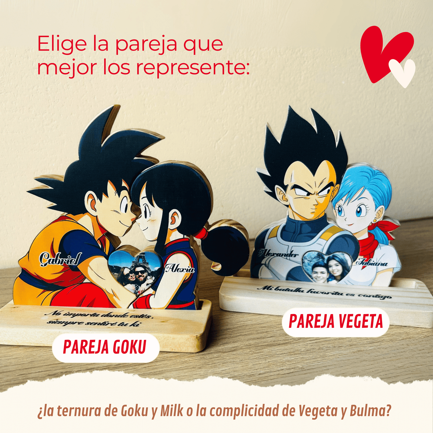 Box Pareja Versión Goku PREMIUM