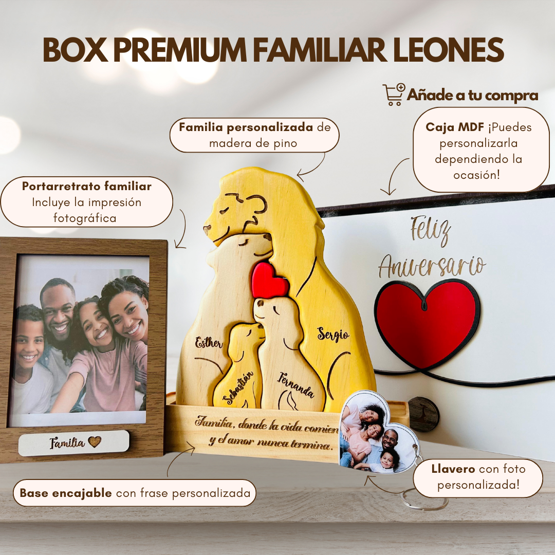 Box Premium Familiar Leones